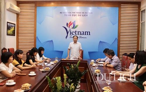 Phó Tổng cục trưởng Ngô Hoài Chung phát biểu tại buổi gặp mặt